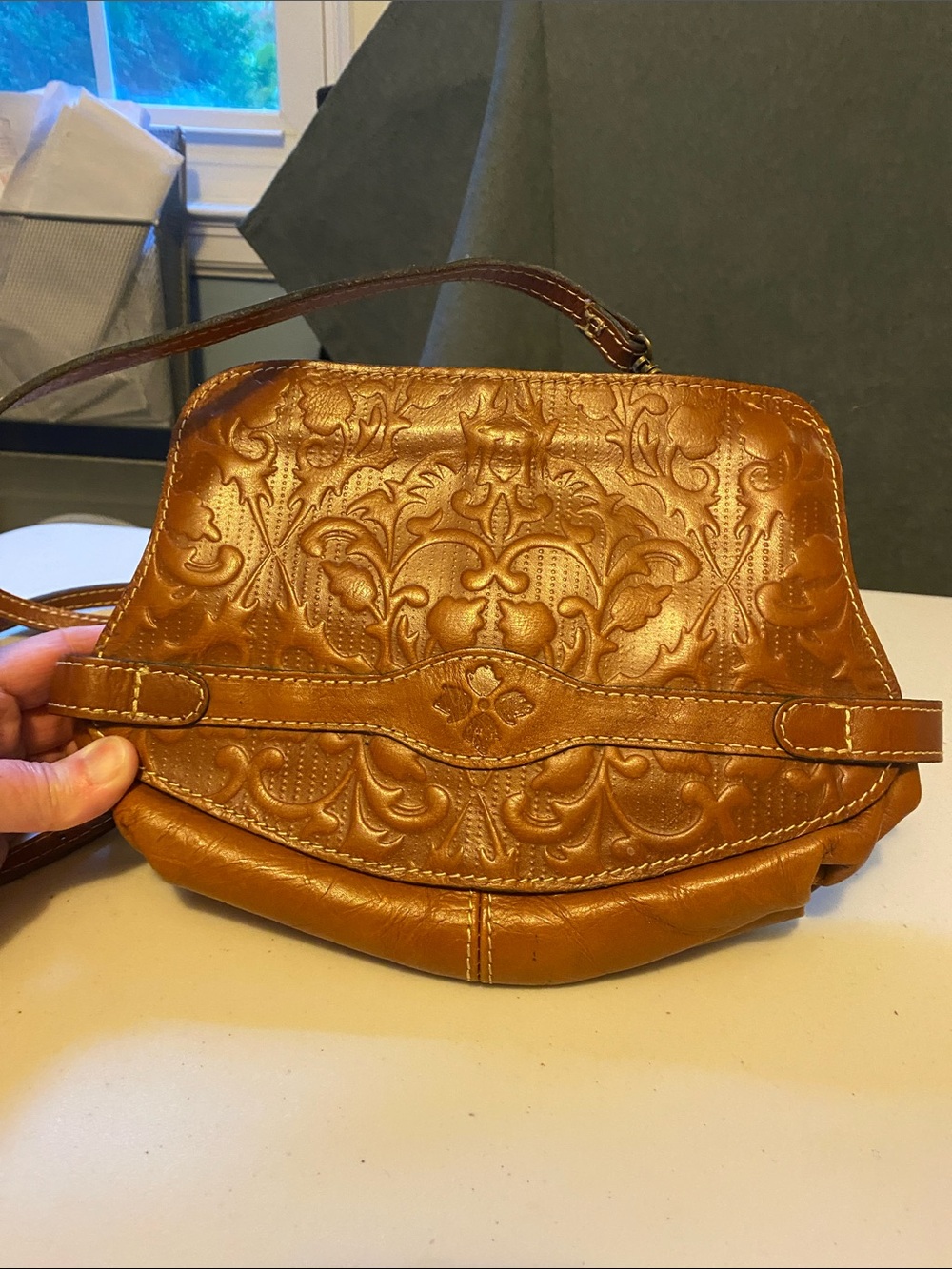 EUC PATRICIA NASH CROSSBODY BAG
